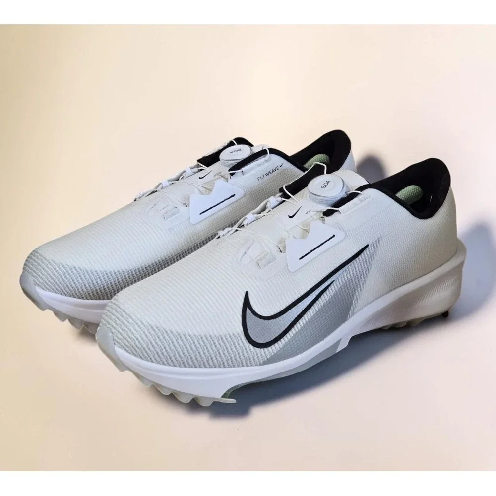 Nike Air Zoom Infinity Tour BOA 2 Wide Men's 10.5 White Green FN6730-100 New